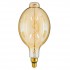 GloboStar® 99170 Λάμπα LED Soft S Spiral Filament E27 BT180 MANGOS Γλόμπος 6W 420lm 360° AC 220-240V IP20 Φ18 x Υ39cm Ultra Θερμό Λευκό 2200K με Μελί Γυαλί - Dimmable - 3 Years Warranty
