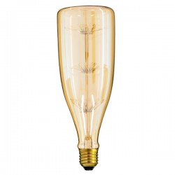 GloboStar® 99208 Λάμπα E27 MN80 MTX Magnum DIODE HP LED String 3W 300 lm 320° AC 85-265V Edison Retro με Μελί Γυαλί Ultra Θερμό Λευκό 2200 K