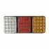 Πίσω Φανάρι Φορτηγού 60 LED 24 Volt Universal Αδιάβροχο IP66 GloboStar 75496