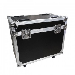 Επαγγελματικό Flight Case για 2 Κινούμενες Ρομποτικές Κεφαλές Apollo BEAM Rainbow Effect Osram YODN 7R RGBW 230W 230V Zoom 0° - 3.8° GloboStar 51125