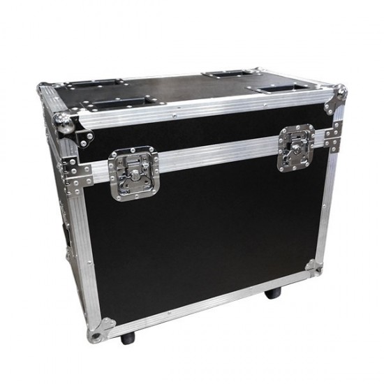 Επαγγελματικό Flight Case για 2 Κινούμενες Ρομποτικές Κεφαλές Apollo BEAM Rainbow Effect Osram YODN 7R RGBW 230W 230V Zoom 0° - 3.8° GloboStar 51125